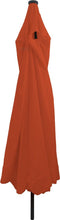 vidaXL - Tuinparasol - met - LED-verlichting - ø395x245 - cm - Terracotta