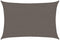 vidaXL - Zonnezeil - 160 - g/m² - 2x3 - m - HDPE - antracietkleurig