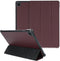 Selencia Tablet Hoes Geschikt voor Samsung Galaxy Tab S6 Lite (2022) / Tab S6 Lite - Selencia Kesia Slang Trifold Bookcase - Donkerrood