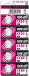Maxell CR2016 - Lithium batterij 3V - 90mAh - Zilver (5 stuks)