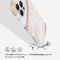 Selencia iPhone 15 Pro Max - Back Cover - 100% gerecycled - Marmer Wit