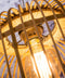 GOOD&MOJO Hanglamp Borneo - Bamboe - Ø42cm - 2L - Scandinavisch,Bohemian - Hanglampen Eetkamer, Slaapkamer, Woonkamer