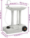vidaXL - Campingtoilet - en - wasbak - set - draagbaar