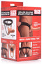 SM Hollow Silicone Dildo Strap-On - Beige