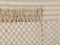 ADABAG - Laagpolig vloerkleed - Beige - 80 x 150 cm - Katoen