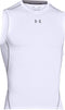 Under Armour HG Armour Sporttop - Compressie - Wit - Maat XL