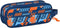 Pennenetui met 2 vakken Hot Wheels Speed club Oranje Marineblauw (21 x 8 x 6 cm)