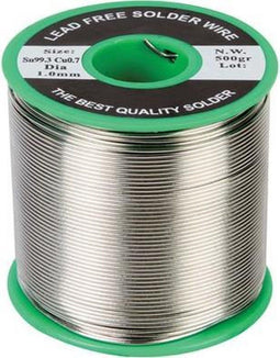 Velleman Soldeer, loodvrij, Sn 99.3 %, Cu 0.7 %, 1 mm, 500 g, rol