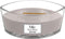 WoodWick Heartwick Flame Ellipse Geurkaars - Wood Smoke - 50 branduren