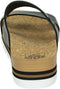 Reef Cushion Bounce Vista Hi - Dames Slippers - Wijdte G - Zwart - Maat 38.5