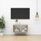 vidaXL - Tv-wandmeubel - 37x37x72 - cm - bewerkt - hout - sonoma - eikenkleur - en - wit
