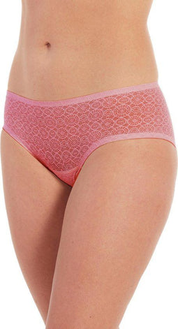 MAGIC Bodyfashion - Dream Hipster Lace - Zacht ademend kant - Blush Pink (2-pack)