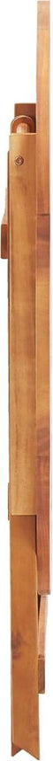 vidaXL - Tuintafel - inklapbaar - 90x75 - cm - massief - acaciahout