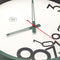 Stille wandklok - 30cm - Grappige design - nXt by NeXtime - Dropped nummers