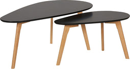 Beliani FLY - Salontafel - Zwart - MDF