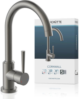 SCHÜTTE Cornwall - Mengkraan - Hoge draaibare uitloop 360° - Grafiet Mat