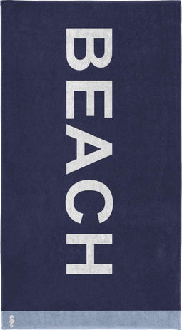 Seahorse Beach - Strandlaken - 100 x 180 cm - Marine