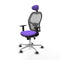 Piqueras y Crespo Jorquera 1D086G1 - Bureaustoel - Hoofdsteun - Lila