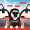 Coast Elektrische Motorfiets 12V - 2 Motoren - 5,5-6 km/u - Zwart/Rood