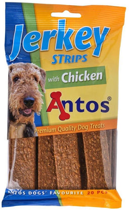 ANTOS Jerkey Strips - Snack voor honden - 100% natuurlijk