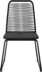 vidaXL - Tuinstoelen - 6 - st - poly - rattan - zwart