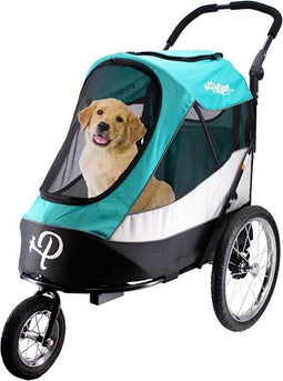 Petique Trailblazer - Hondenbuggy & Fietskar - Tot 35 kg - Ruimte 74 × 53 × 26 cm