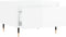 vidaXL - Salontafel - 50x46x35 - cm - bewerkt - hout - hoogglans - wit