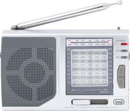 Trevi MB 728 - Draagbare radio - AM FM SW - Zilver