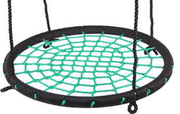 B-Play Nestschommel Groen Ø100 cm PP touwen