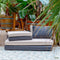 Lounge back 60x40 Beige eco nature outdoor finishing