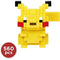 Figuur van baksteen - BANDAI - NANOBLOCK - Pokémon - Pikachu Deluxe