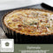COOCK Quiche Bakvorm - Taartvorm met Antiaanbaklaag 24 cm - Incl. Deegschraper & E-Book