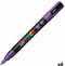 Posca Stiften PC-3M Fine Tip - verfstiften - Glitter paars - 6 stuks