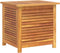 vidaXL - Tuinbox - met - jaloezieën - 60x50x56 - cm - massief - acaciahout