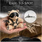 XR Brands AH120 - BDSM Teddy Bear Keychain - Tan