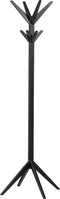 WOOOD Studio Staande Kapstok - Berken - Zwart - 178x45x45