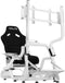 Oplite OP-GTR-FSHW - SIMRACING & FLIGHTSIM HOLDER - Verstelbaar - Wit