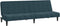 vidaXL - Slaapbank - 2-zits - fluweel - blauw