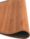 vidaXL - Vloerkleed - rond - 60 - cm - bamboe - bruin