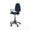 Piqueras y Crespo BFN01RN - Bureaustoel - Hoogteverstelbaar - Marineblauw