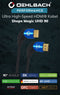 Oehlbach D1C42543 - HDMI Kabel - 90 graden haakse connector - 8K 60Hz - Blauw Zwart