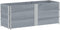 vidaXL - Plantenbak - 150x50 - cm - massief - grenenhout - grijs