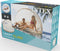 Intex Canopy Island - Opzetzwembad 199 x 150 cm - Afneembaar zonnescherm - Wit/Bruin