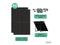 Logicom Solar Kit 860 W - Zonnepaneel Set - 860 Watt - Zwart