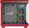 Montech KING 95 PRO - ATX Behuizing - Gebogen Glazen Voorpaneel RGB - Rood