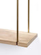 Serax by Studio Simple - Wandrek S - Koperkleurig frame - Hout