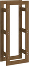 vidaXL - Haardhoutrek - 41x25x100 - cm - massief - grenenhout - honingbruin