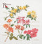 Thea Gouverneur - Borduurpakket met telpatroon - 3066 - Voorgesorteerde DMC Garens - Rozen - Linnen - 44 cm x 46 cm - DIY Kit