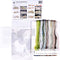 Thea Gouverneur - Borduurpakket met telpatroon - 472 - Voorgesorteerde DMC Garens - Parijs - Linnen - 79 cm x 50 cm - DIY Kit