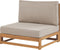 Beliani TIMOR - Tuinbank - Lichte houtkleur - Acaciahout